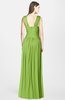 ColsBM Blakely Greenery Glamorous A-line Scoop Zip up Chiffon30 Floor Length Bridesmaid Dresses
