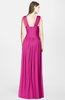 ColsBM Blakely Hot Pink Glamorous A-line Scoop Zip up Chiffon30 Floor Length Bridesmaid Dresses
