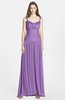 ColsBM Blakely Hyacinth Glamorous A-line Scoop Zip up Chiffon30 Floor Length Bridesmaid Dresses