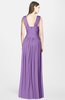 ColsBM Blakely Hyacinth Glamorous A-line Scoop Zip up Chiffon30 Floor Length Bridesmaid Dresses
