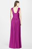 ColsBM Blakely Vivid Viola Glamorous A-line Scoop Zip up Chiffon30 Floor Length Bridesmaid Dresses