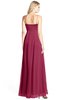 ColsBM Elin Burgundy Glamorous A-line Sweetheart Sleeveless Chiffon30 Ruching Bridesmaid Dresses