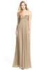 ColsBM Elin Champagne Glamorous A-line Sweetheart Sleeveless Chiffon30 Ruching Bridesmaid Dresses