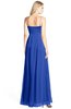 ColsBM Elin Electric Blue Glamorous A-line Sweetheart Sleeveless Chiffon30 Ruching Bridesmaid Dresses