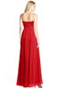 ColsBM Elin Flame Scarlet Glamorous A-line Sweetheart Sleeveless Chiffon30 Ruching Bridesmaid Dresses