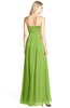 ColsBM Elin Greenery Glamorous A-line Sweetheart Sleeveless Chiffon30 Ruching Bridesmaid Dresses