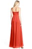ColsBM Elin Mandarin Red Glamorous A-line Sweetheart Sleeveless Chiffon30 Ruching Bridesmaid Dresses