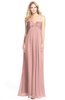 ColsBM Elin Silver Pink Glamorous A-line Sweetheart Sleeveless Chiffon30 Ruching Bridesmaid Dresses