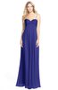 ColsBM Elin Spectrum Blue Glamorous A-line Sweetheart Sleeveless Chiffon30 Ruching Bridesmaid Dresses