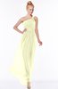 ColsBM Nina Anise Flower Glamorous Fit-n-Flare One Shoulder Sleeveless Zip up Chiffon30 Bridesmaid Dresses