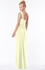 ColsBM Nina Anise Flower Glamorous Fit-n-Flare One Shoulder Sleeveless Zip up Chiffon30 Bridesmaid Dresses