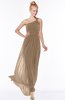 ColsBM Nina Beaver Fur Glamorous Fit-n-Flare One Shoulder Sleeveless Zip up Chiffon30 Bridesmaid Dresses
