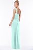 ColsBM Nina Blue Glass Glamorous Fit-n-Flare One Shoulder Sleeveless Zip up Chiffon30 Bridesmaid Dresses