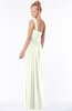 ColsBM Nina Ivory Glamorous Fit-n-Flare One Shoulder Sleeveless Zip up Chiffon30 Bridesmaid Dresses