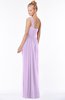 ColsBM Nina Lavendula Glamorous Fit-n-Flare One Shoulder Sleeveless Zip up Chiffon30 Bridesmaid Dresses