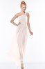 ColsBM Nina Rosewater Pink Glamorous Fit-n-Flare One Shoulder Sleeveless Zip up Chiffon30 Bridesmaid Dresses
