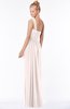 ColsBM Nina Rosewater Pink Glamorous Fit-n-Flare One Shoulder Sleeveless Zip up Chiffon30 Bridesmaid Dresses