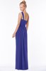 ColsBM Nina Spectrum Blue Glamorous Fit-n-Flare One Shoulder Sleeveless Zip up Chiffon30 Bridesmaid Dresses