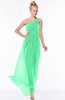 ColsBM Nina Spring Bud Glamorous Fit-n-Flare One Shoulder Sleeveless Zip up Chiffon30 Bridesmaid Dresses
