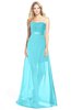 ColsBM Daleyza Blue Radiance Classic A-line Sweetheart Zip up Chiffon30 Floor Length Bridesmaid Dresses