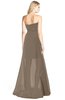 ColsBM Daleyza Chocolate Brown Classic A-line Sweetheart Zip up Chiffon30 Floor Length Bridesmaid Dresses