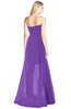 ColsBM Daleyza Deep Lavender Classic A-line Sweetheart Zip up Chiffon30 Floor Length Bridesmaid Dresses