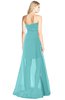 ColsBM Daleyza Lake Blue Classic A-line Sweetheart Zip up Chiffon30 Floor Length Bridesmaid Dresses