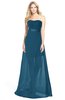 ColsBM Daleyza Moroccan Blue Classic A-line Sweetheart Zip up Chiffon30 Floor Length Bridesmaid Dresses