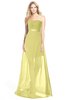 ColsBM Daleyza Muted Lime Classic A-line Sweetheart Zip up Chiffon30 Floor Length Bridesmaid Dresses