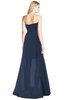 ColsBM Daleyza Navy Blue Classic A-line Sweetheart Zip up Chiffon30 Floor Length Bridesmaid Dresses