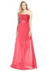 ColsBM Daleyza Paradise Pink Classic A-line Sweetheart Zip up Chiffon30 Floor Length Bridesmaid Dresses