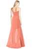 ColsBM Daleyza Persimmon Orange Classic A-line Sweetheart Zip up Chiffon30 Floor Length Bridesmaid Dresses