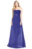 ColsBM Daleyza Spectrum Blue Classic A-line Sweetheart Zip up Chiffon30 Floor Length Bridesmaid Dresses