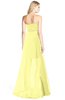 ColsBM Daleyza Wax Yellow Classic A-line Sweetheart Zip up Chiffon30 Floor Length Bridesmaid Dresses