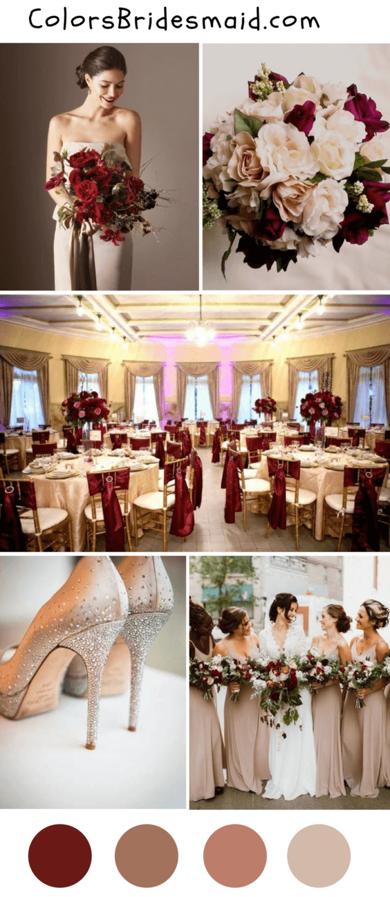 8 popular fall wedding color palettes for 2020 8 popular fall wedding color palettes for 2020