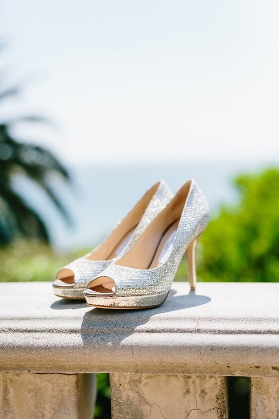 Wedding shoes for White and Yellow May Wedding 2020