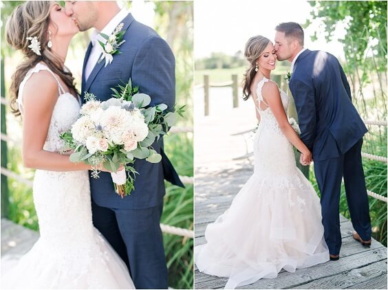 Navy blue suits for Pale Lilac and Pink May Wedding 2020