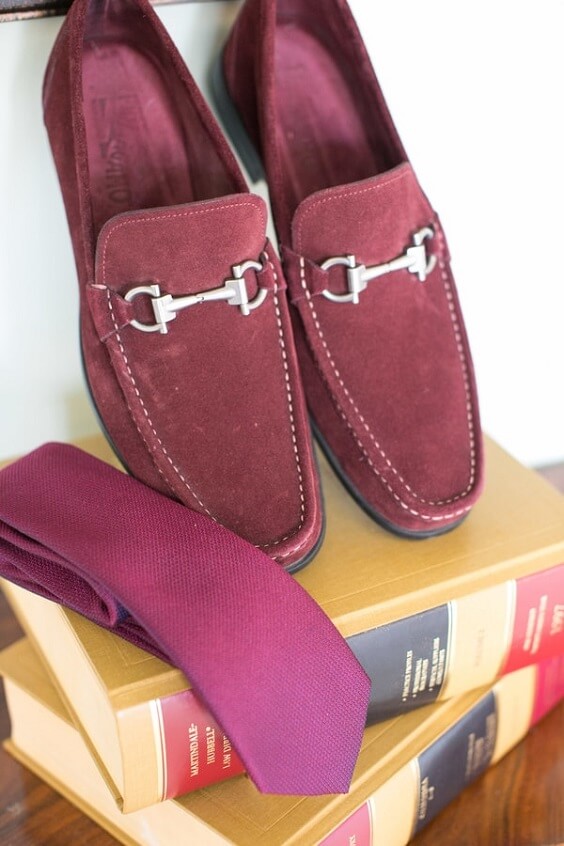 burgundy shoes for navy burgundy gold wedding
