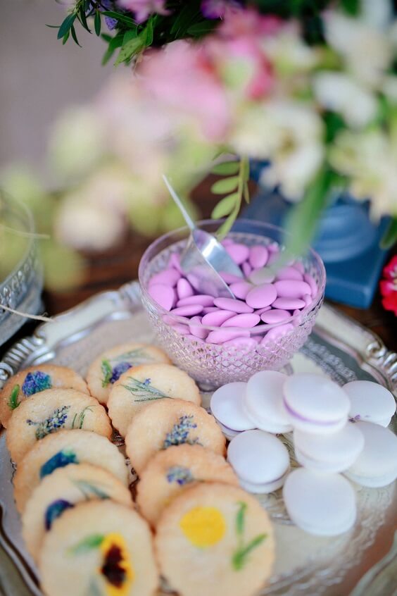 desserts for july lavender and lemon wedding 2019