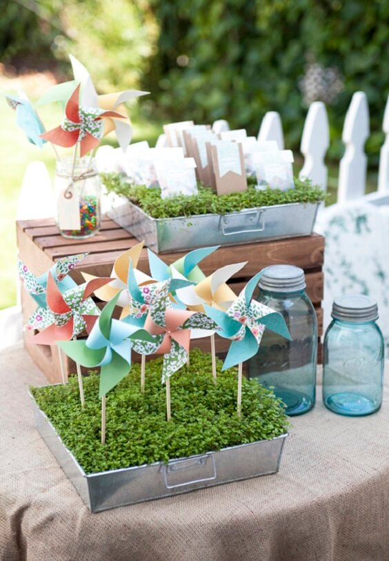decorations1 for july aqua and coral wedding 2019