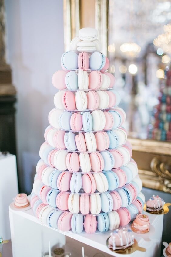 light pink and blue macaroon for july light pink and blue wedding 2019