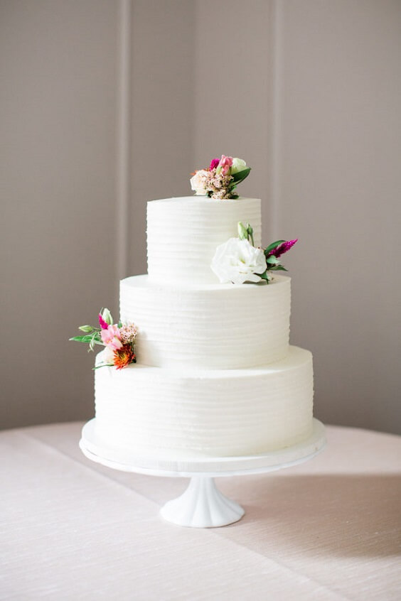 Wedding cakes for Hot Pink and Blush June Wedding