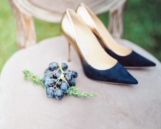 shoes for november navy and cream wedding 2019