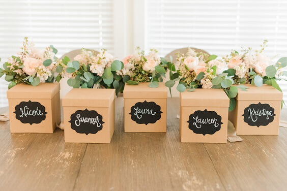 Wedding bouquets for blush and peach June wedding