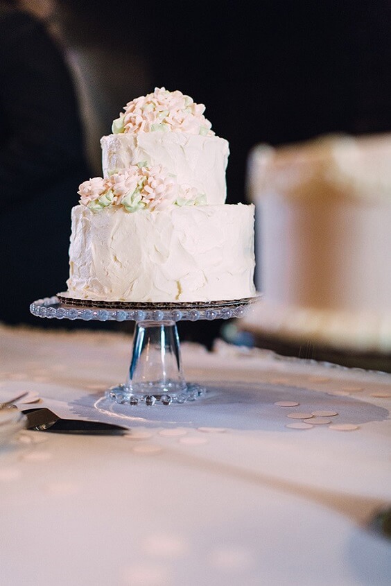 Wedding cake for Silver peony and Light Grey June Wedding 2020