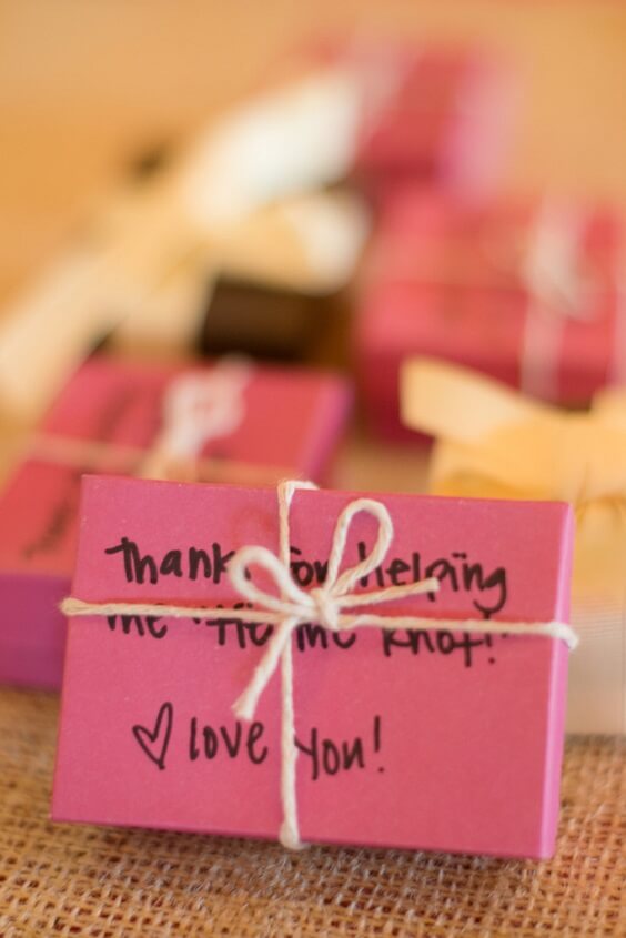 Wedding favors for Pink, Yellow and Navy Blue August Wedding 2020