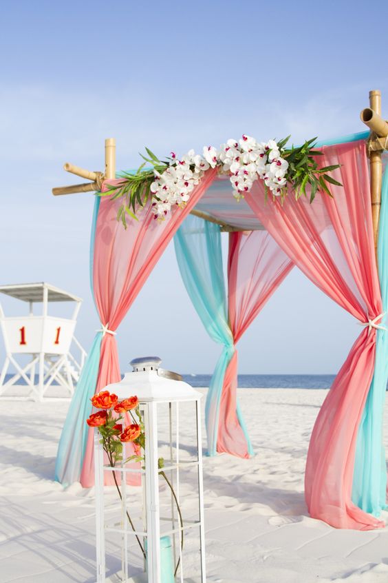 Turquoise and pink wedding dress hot sale