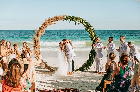 yellow and green wedding arch for june wedding colors 2022 yellow and green