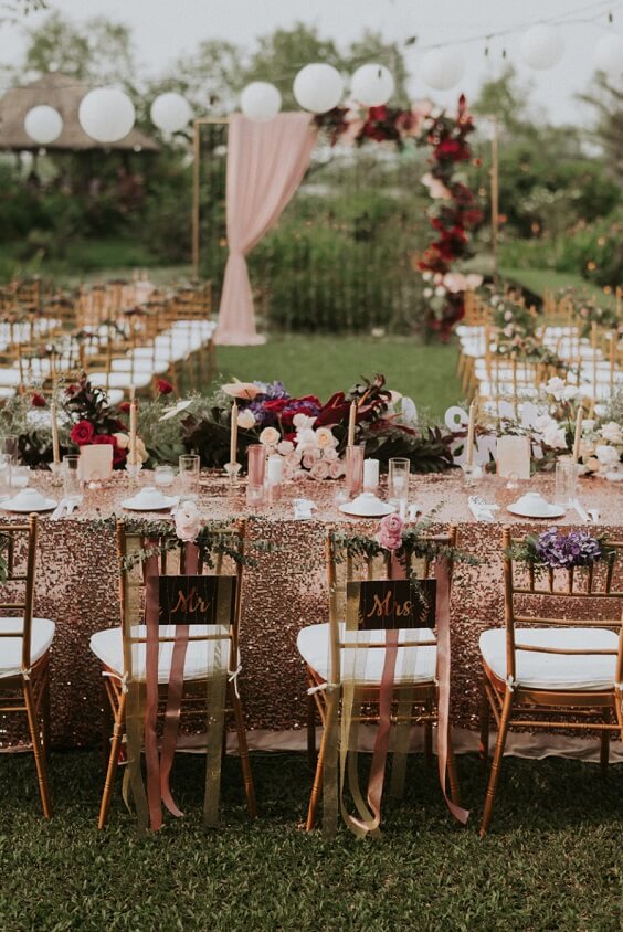 burgundy and blush wedding centerpieces for fall wedding colors 2022 burgundy and blush