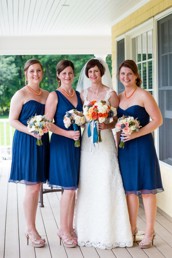 blue bridesmaid dresses for august wedding colors 2022 blue and orange